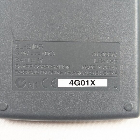 SHARP D.A.L scientific calculator model EL-510R - Picture 6 of 8